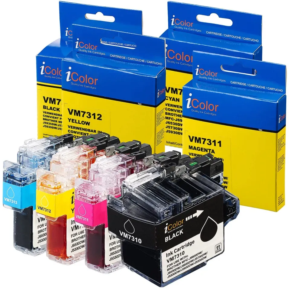 iColor LC3219XL Tintenpatronen 4er-Multipack Brother