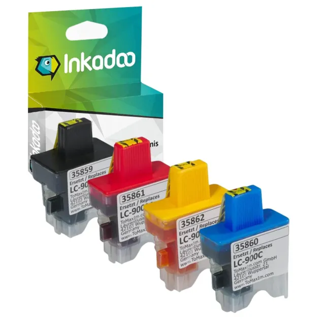 Inkadoo LC-900 Tinte kompatibel hohe Ergiebigkeit