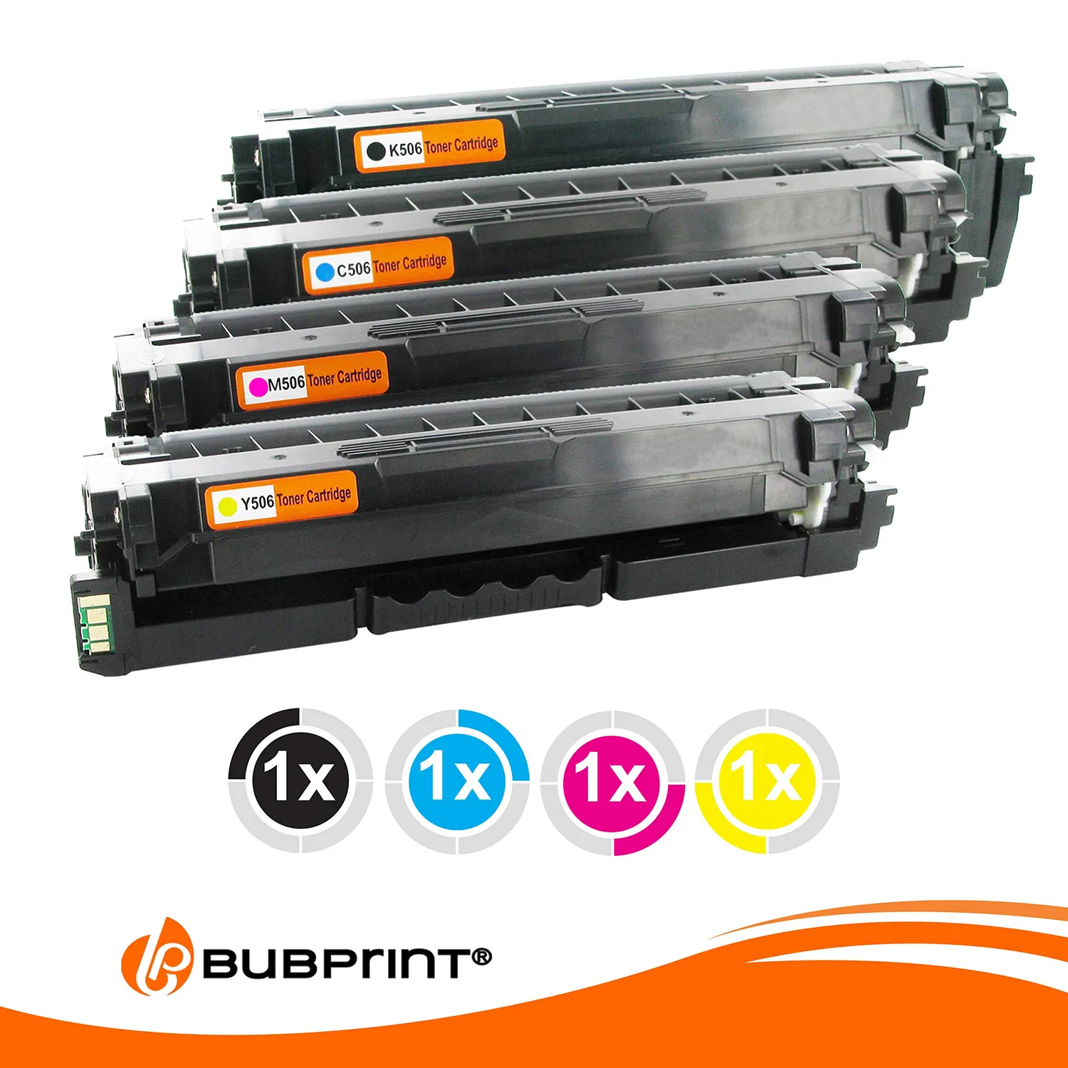 Bubprint CLT-506L Toner 4er-Pack CMYK kompatibel