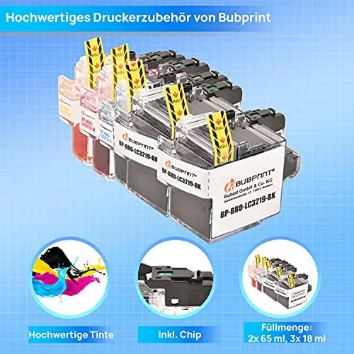 Bubprint LC-3219XL Druckerpatronen kompatibel