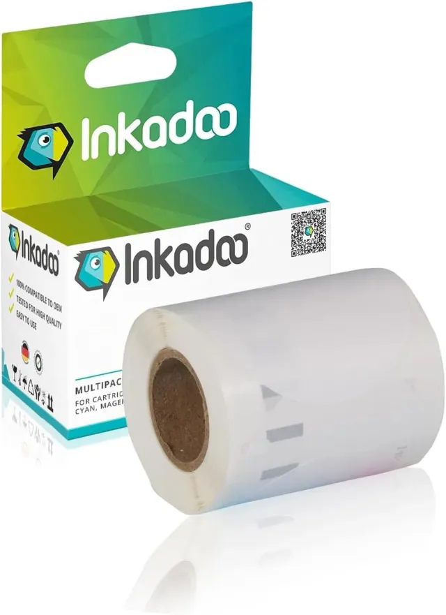 Inkadoo 14681 S0719250 Etikett 57x57 weiß kompatibel
