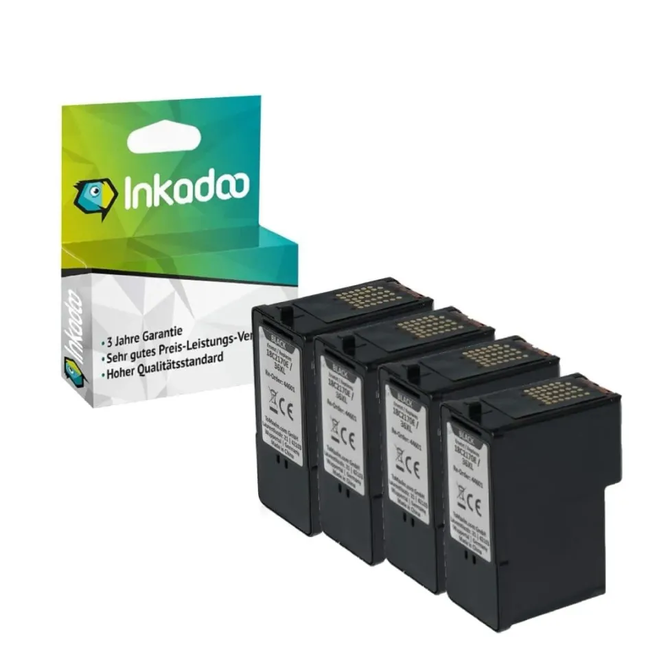 Inkadoo TK-3160 XL Toner Schwarz 4er Pack kompatibel