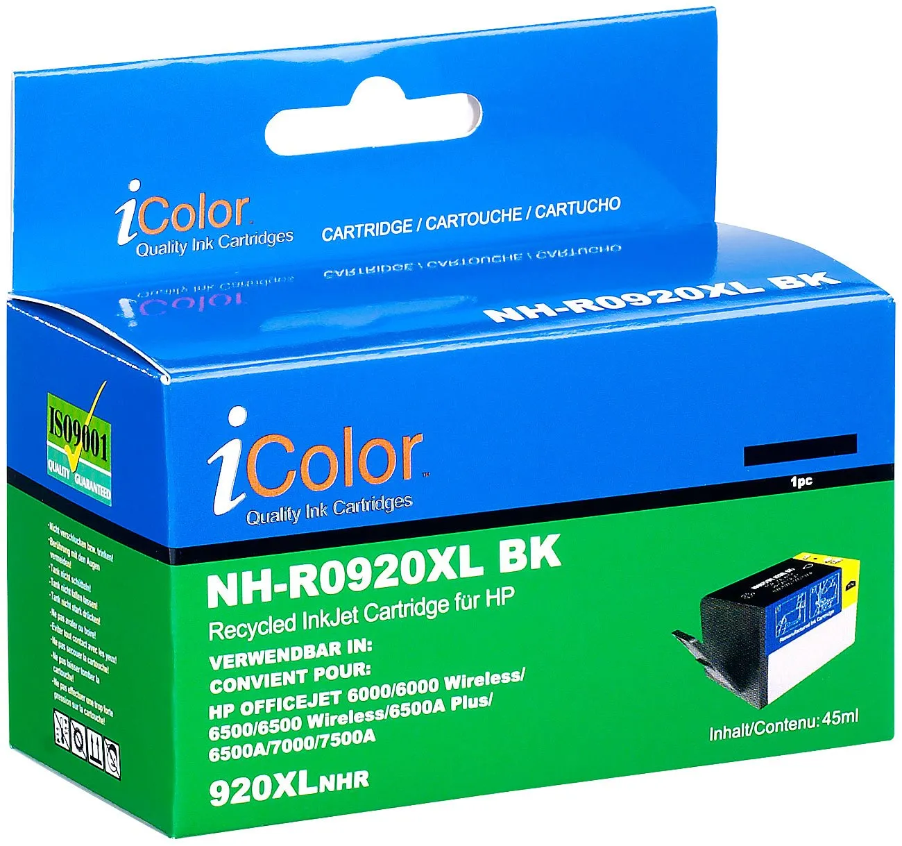 iColor 920XL CD973AE Tintenpatrone kompatibel