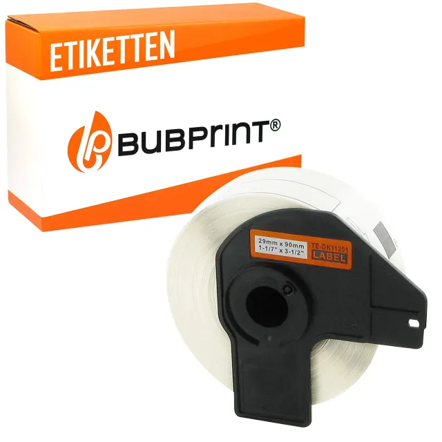 Bubprint DK-11201 Etiketten kompatibel mit Brother QL