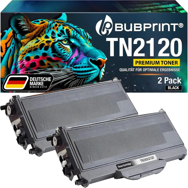 Bubprint TN-2120 Toner Schwarz kompatibel