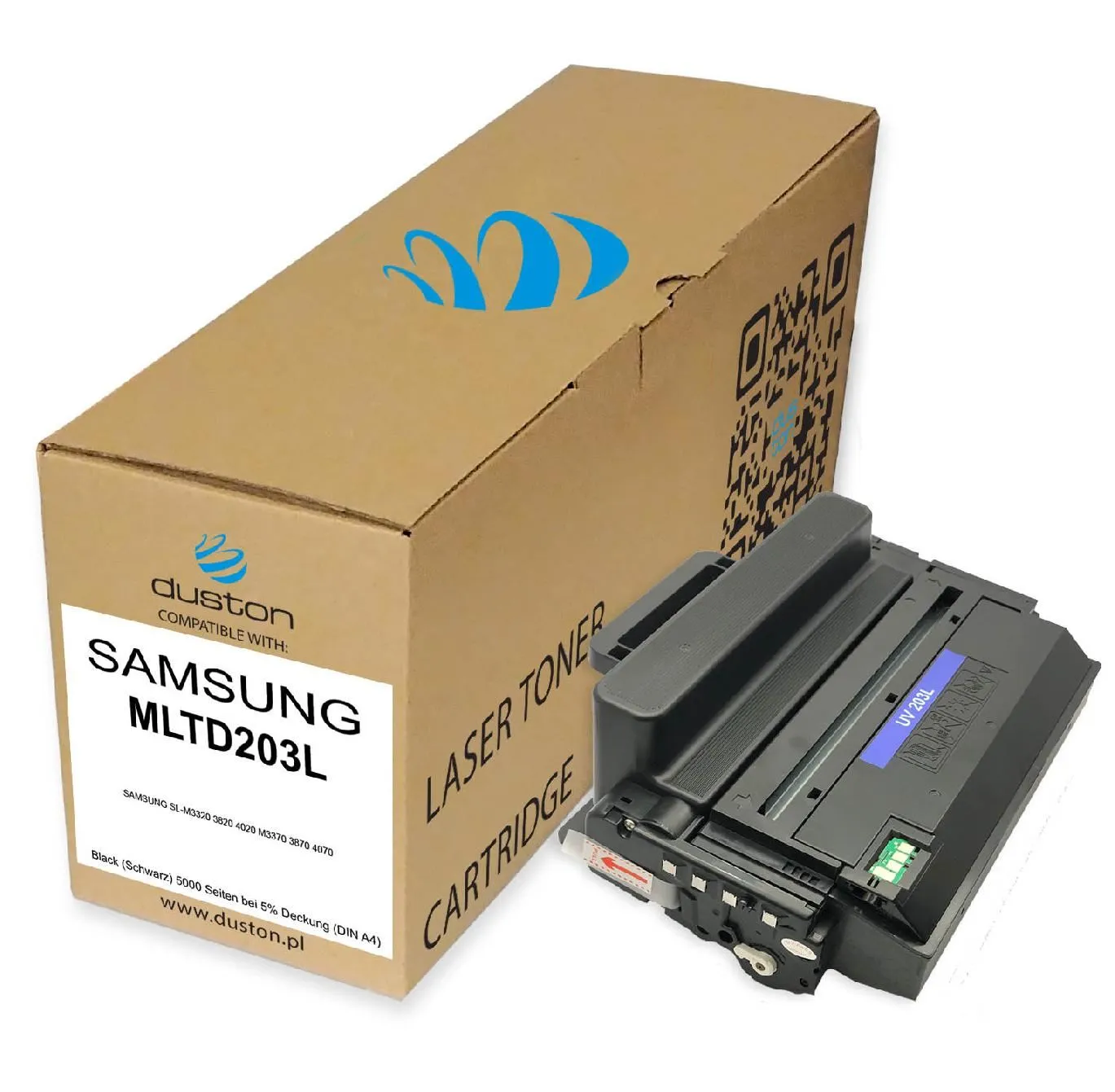 Duston MLT-D203L MLTD203L Toner schwarz 3er Pack