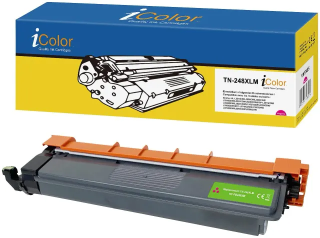 iColor Brother TN-248XLM Toner Magenta 2.300 Seiten