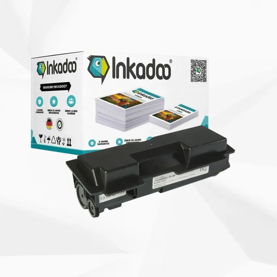 Inkadoo 1T02G60DE0 / TK-120 Toner Schwarz kompatibel