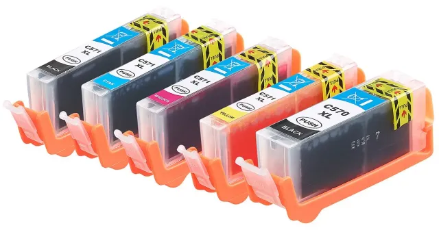 iColor PGI-570 CLI-571 XL Tintenpatronen 5er-Set kompatibel