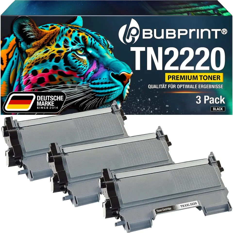 Bubprint TN2220 TN2210 Toner XXL Schwarz kompatibel