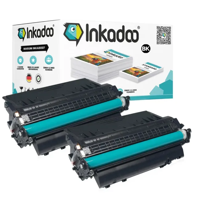 Inkadoo 719H 3480B002 Toner Schwarz 2er Pack