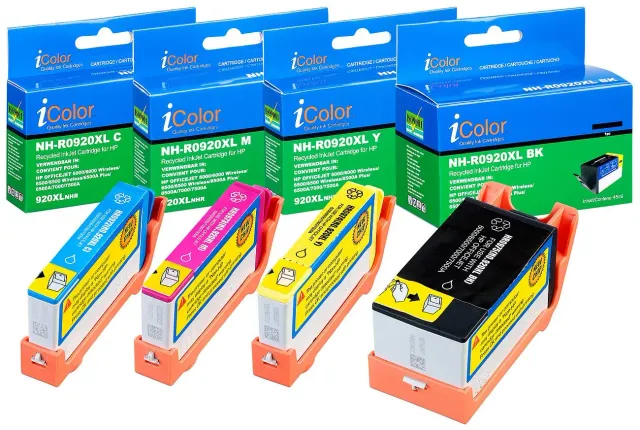 iColor 920XL Tintenpatronen Colorpack 4er kompatibel