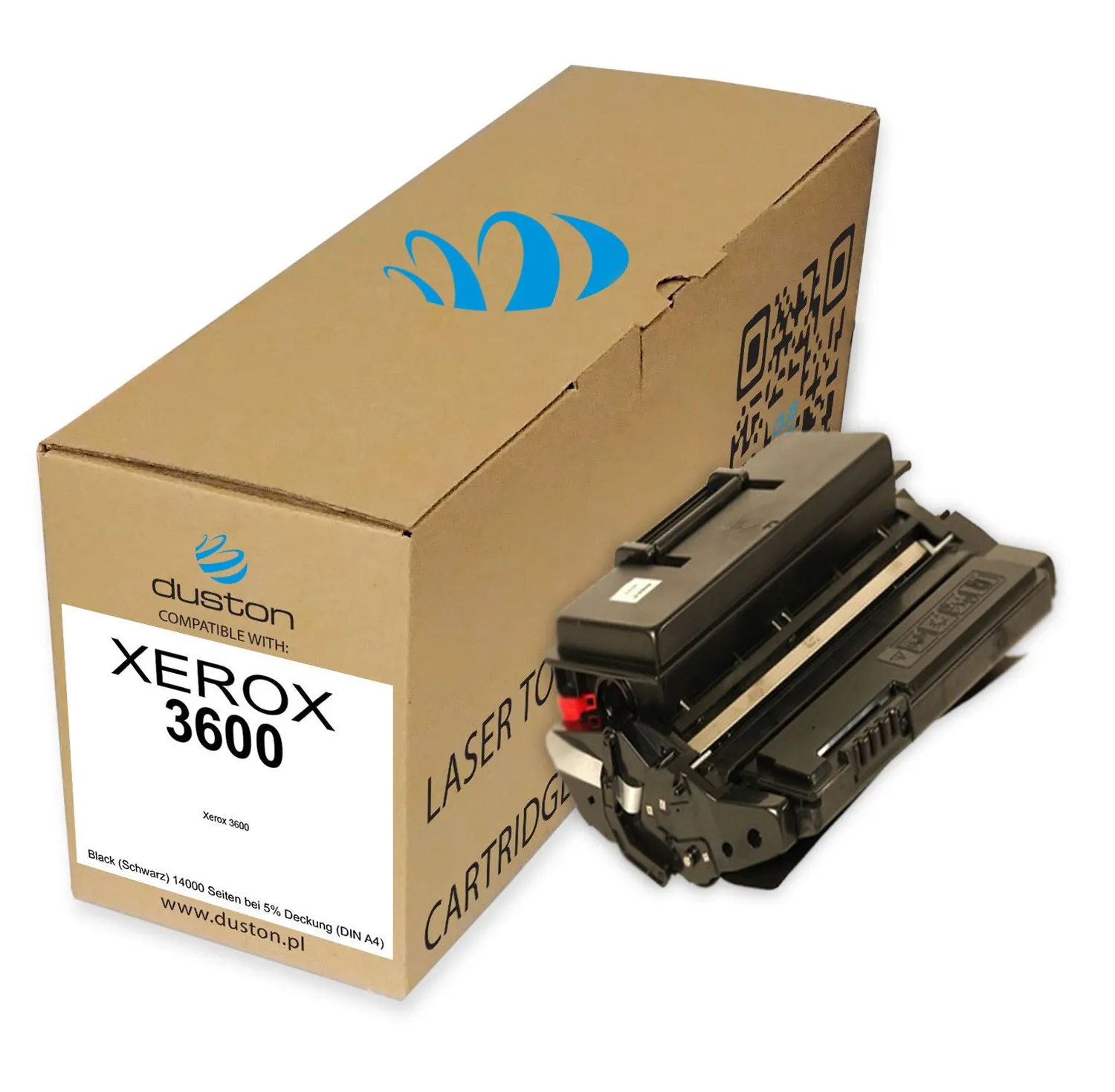 Duston 106R01371 Toner Schwarz kompatibel zu Xerox