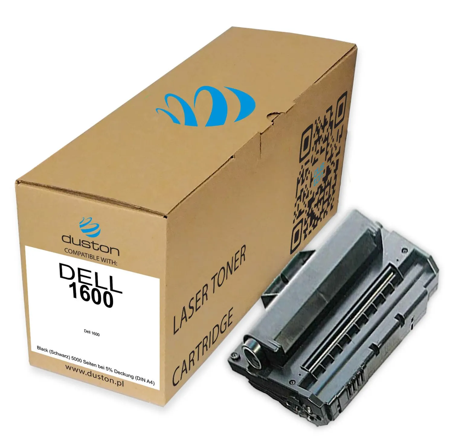 Duston 593-10082 Toner Schwarz für Dell 1600