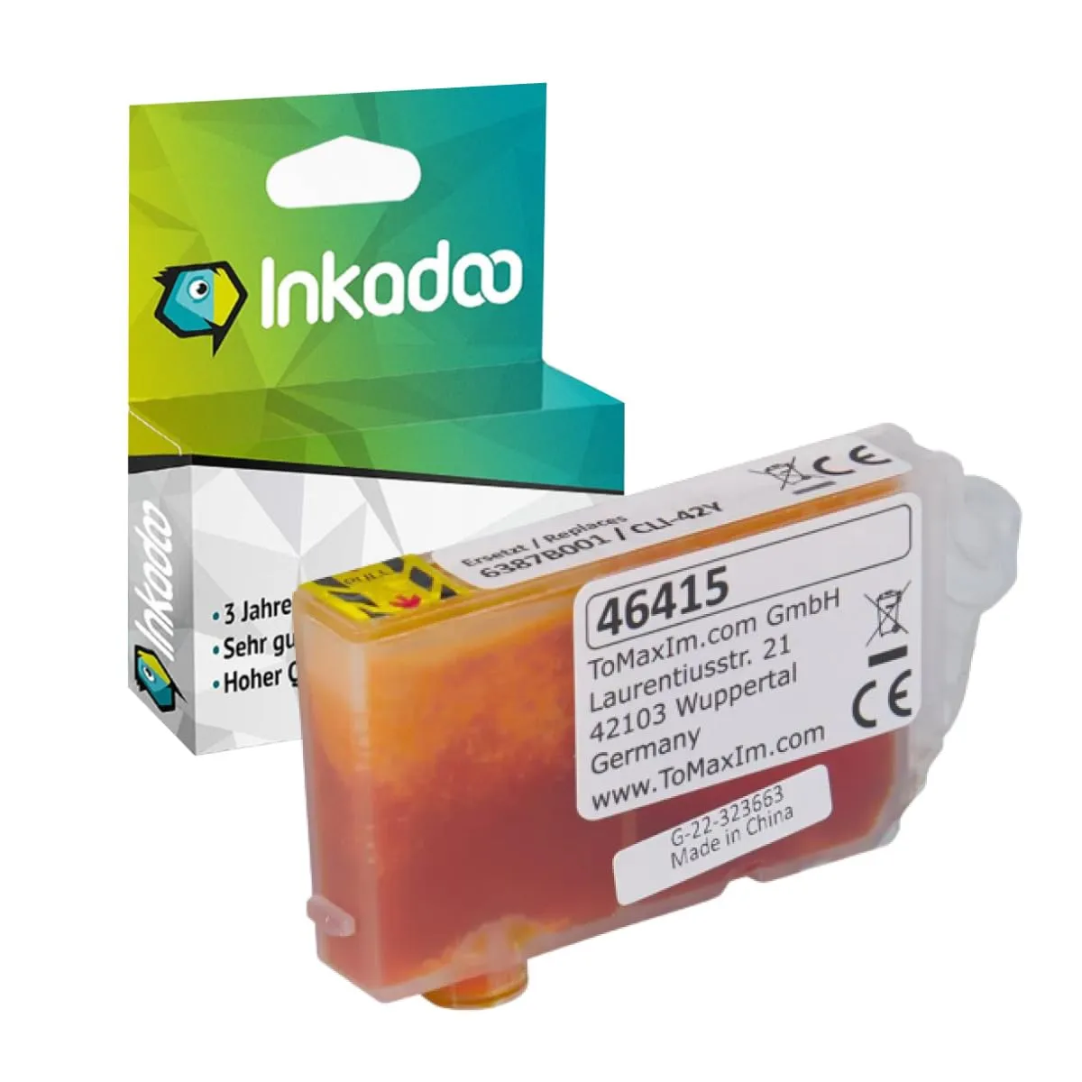 Inkadoo CLI-42 Tintenpatrone kompatibel