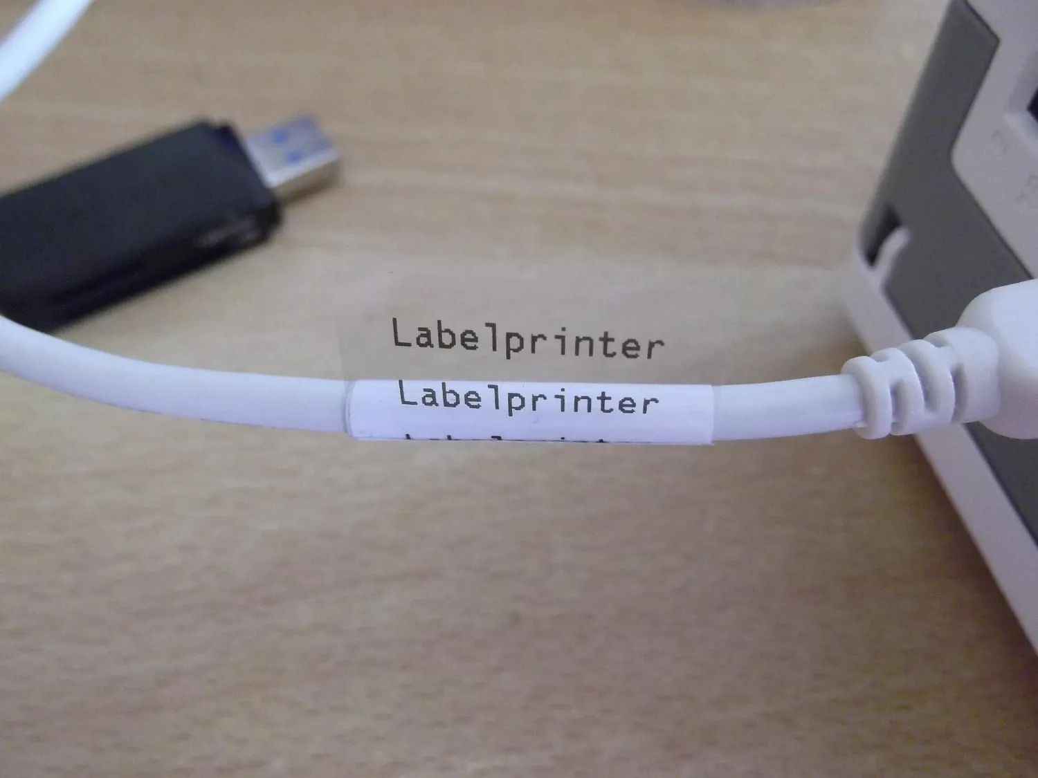 Bubprint TZE-251 Schriftband Schwarz auf Weiß 24mm