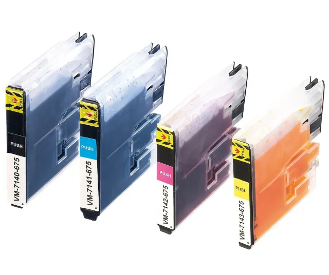 iColor LC980 LC1100 Tintenpatronen Multipack 4er kompatibel
