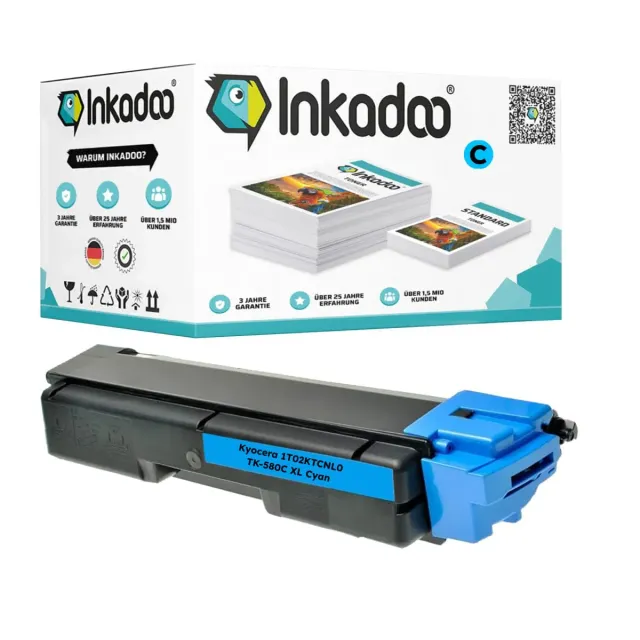 Inkadoo TK-580C XL Toner