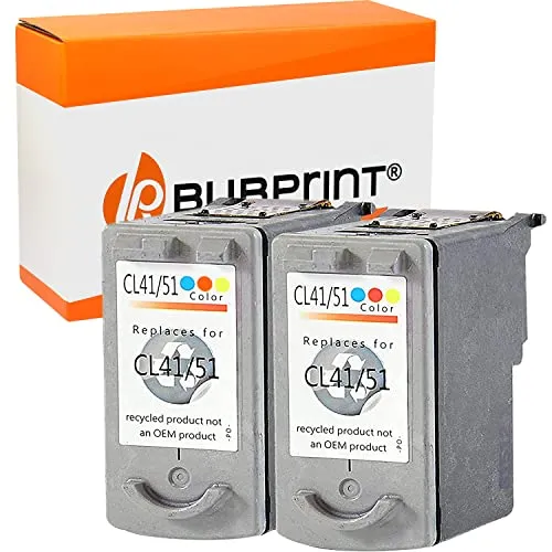 Bubprint CL-41 Druckerpatronen Color 2er Pack 15 ml