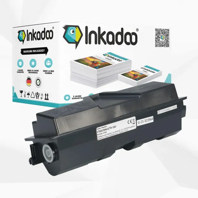 Inkadoo 1T02LY0NL0 / TK-160 Toner kompatibel