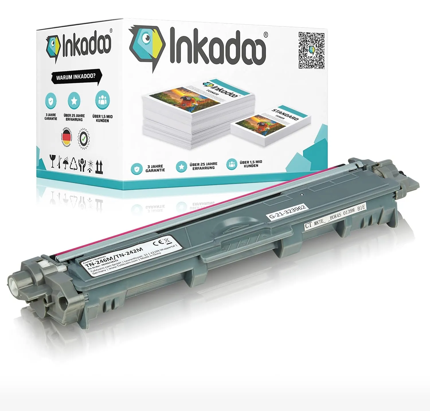 Inkadoo TN-242 TN-246 Toner kompatibel