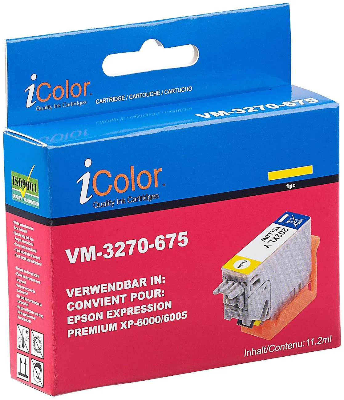 iColor T02H2 202XL Tintenpatrone kompatibel Einzelpack