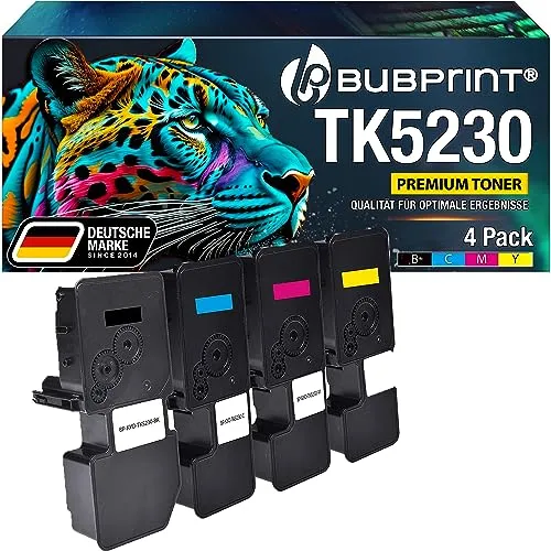 Bubprint TK-5230 Toner CMYK 4er-Pack kompatibel
