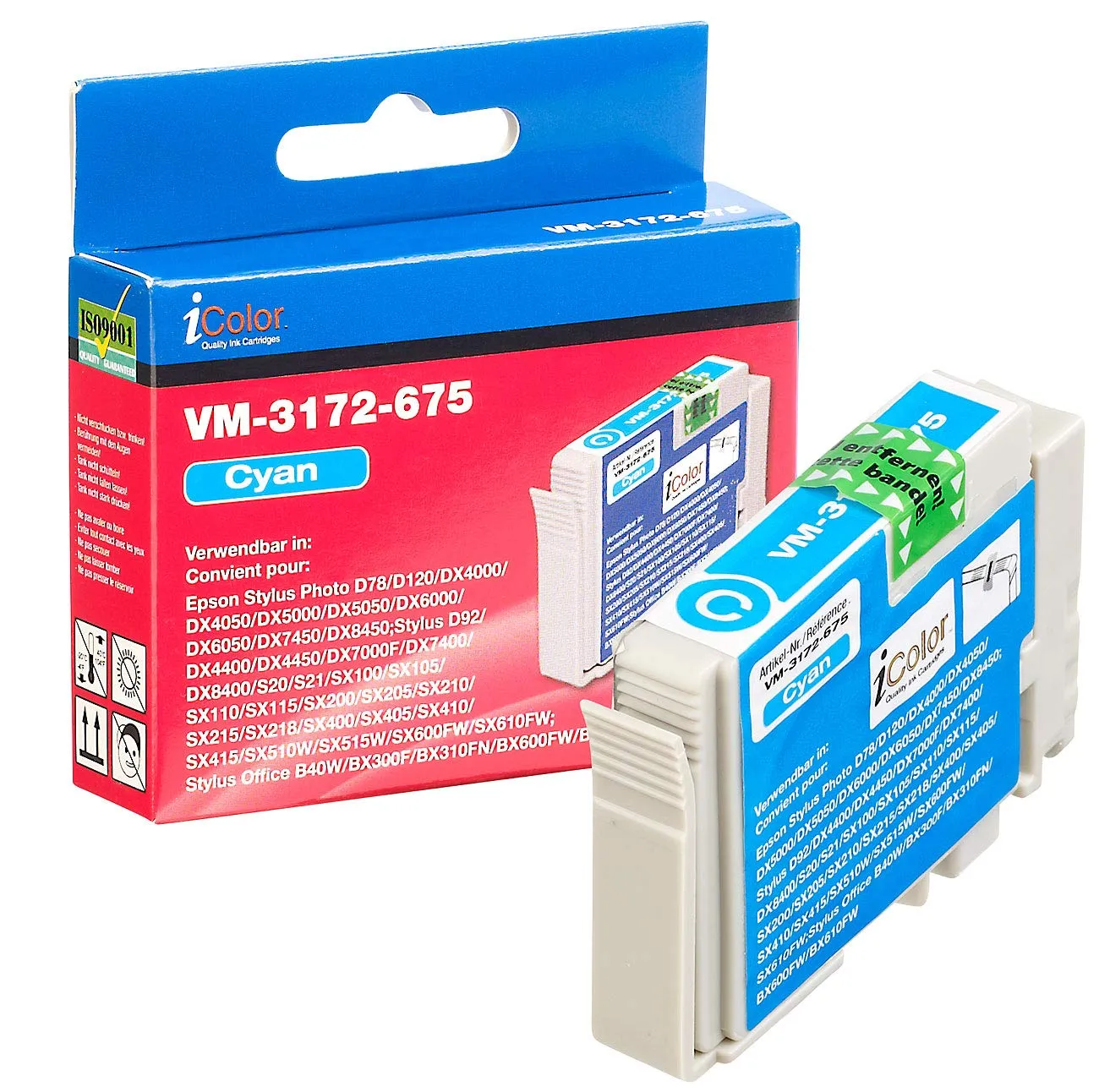 iColor T0711 Tintenpatrone kompatibel 11 ml