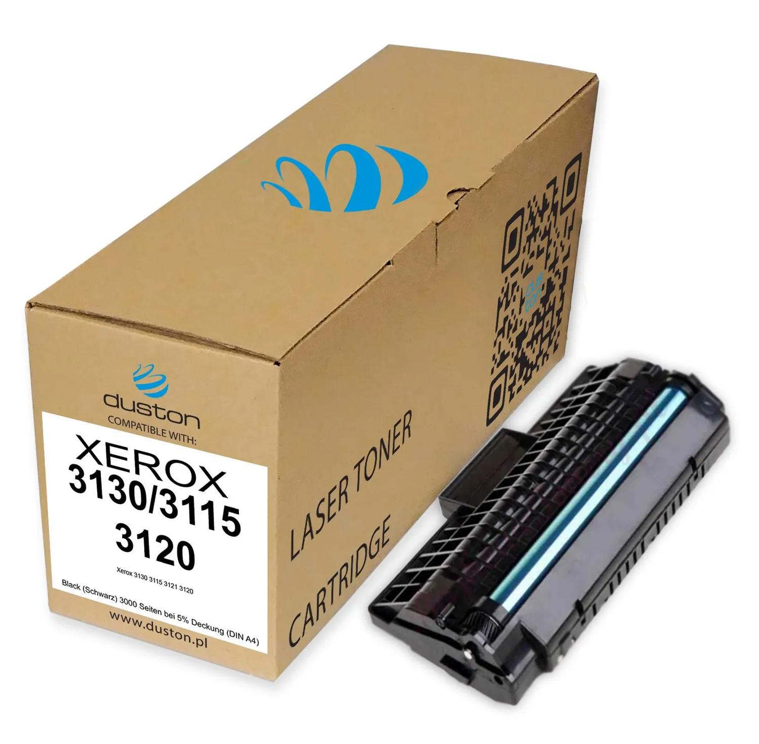 Duston 3130/3115/3120 109R00725 Toner Schwarz 2er Pack