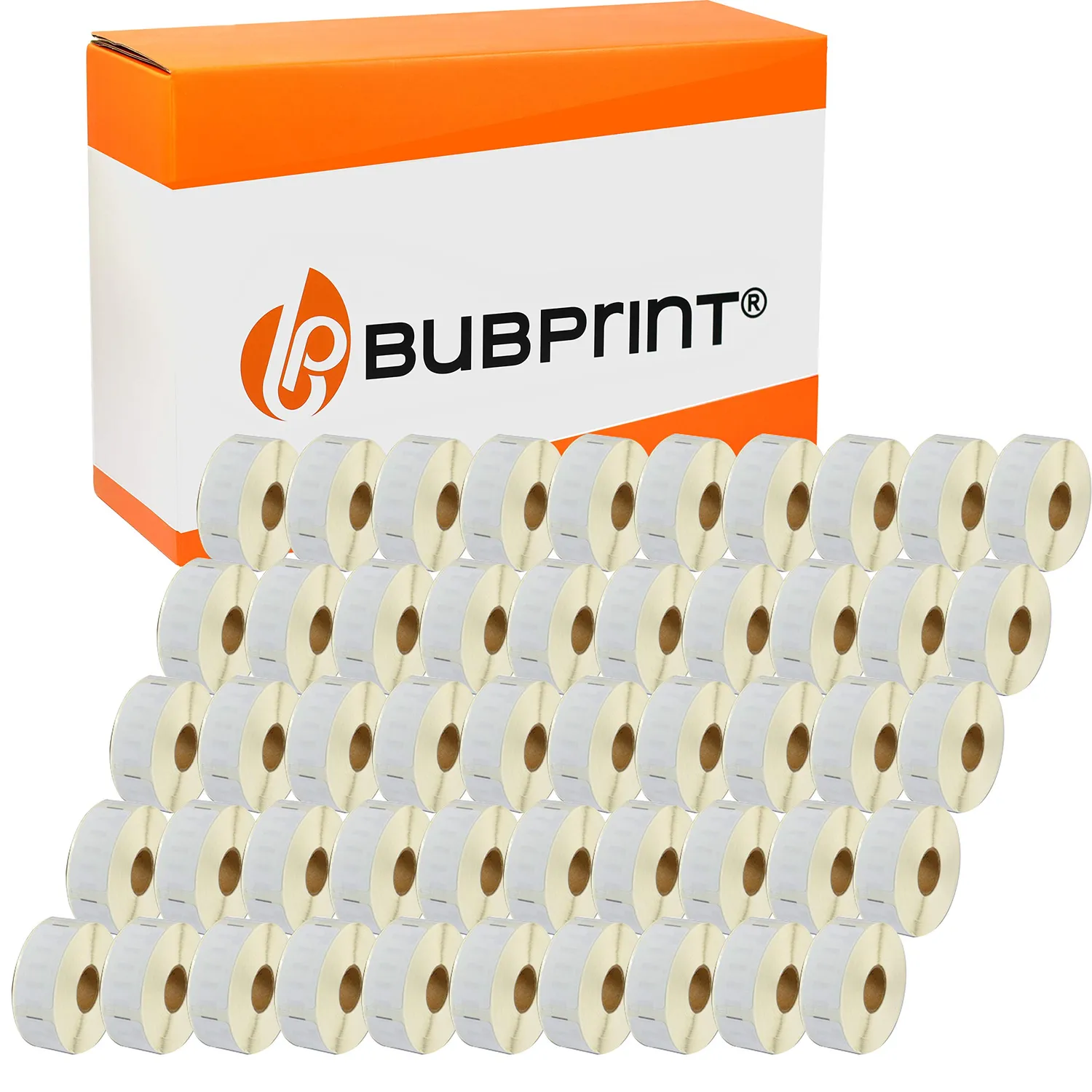 Bubprint 11352 Etiketten 25x54mm Weiß kompatibel