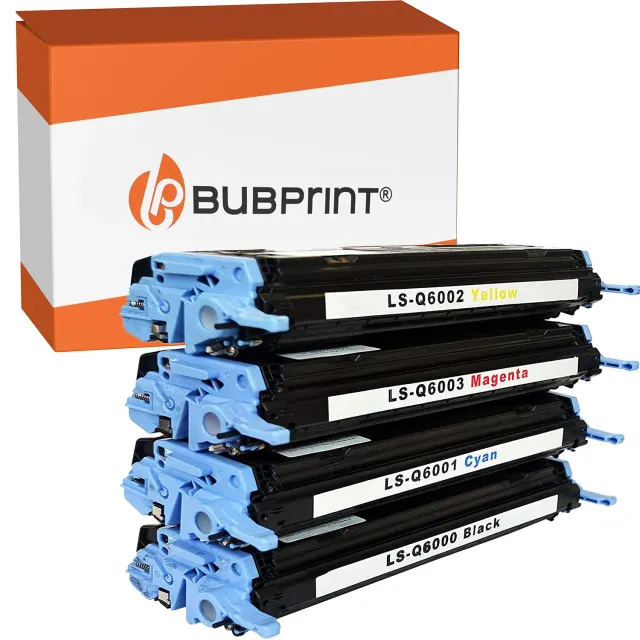 Bubprint 124A Q6000A-Q6003A Toner 4er Pack kompatibel
