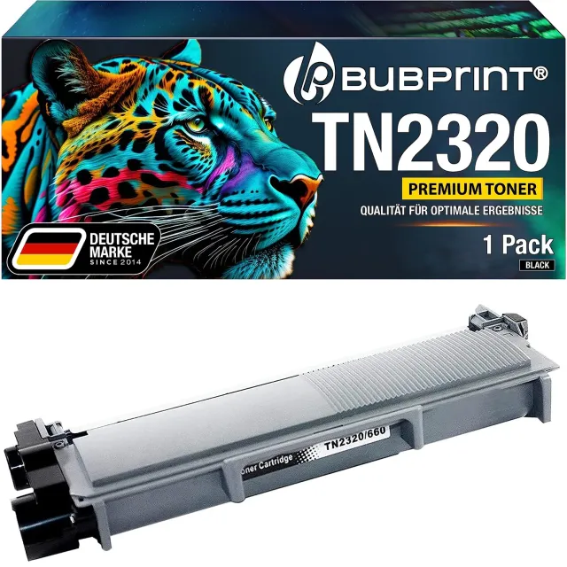 Bubprint TN-2320 TN-2310 XXL Toner Schwarz kompatibel