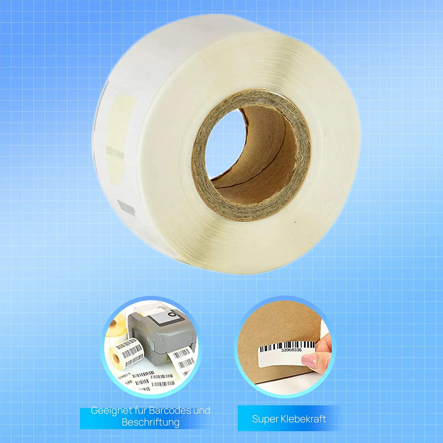 Bubprint 99014 Etiketten 101x54mm weiß