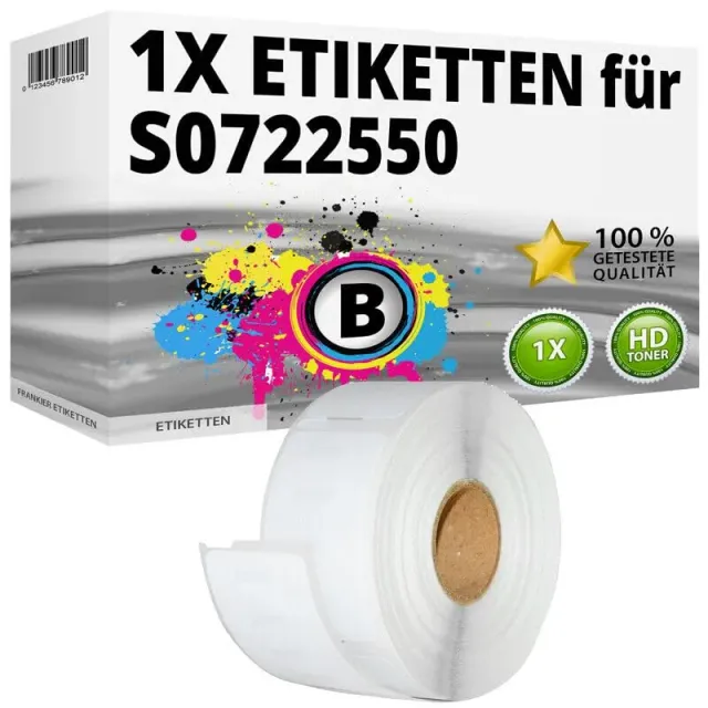 Inkadoo Etiketten für Dymo 11355 LabelWriter selbstklebend