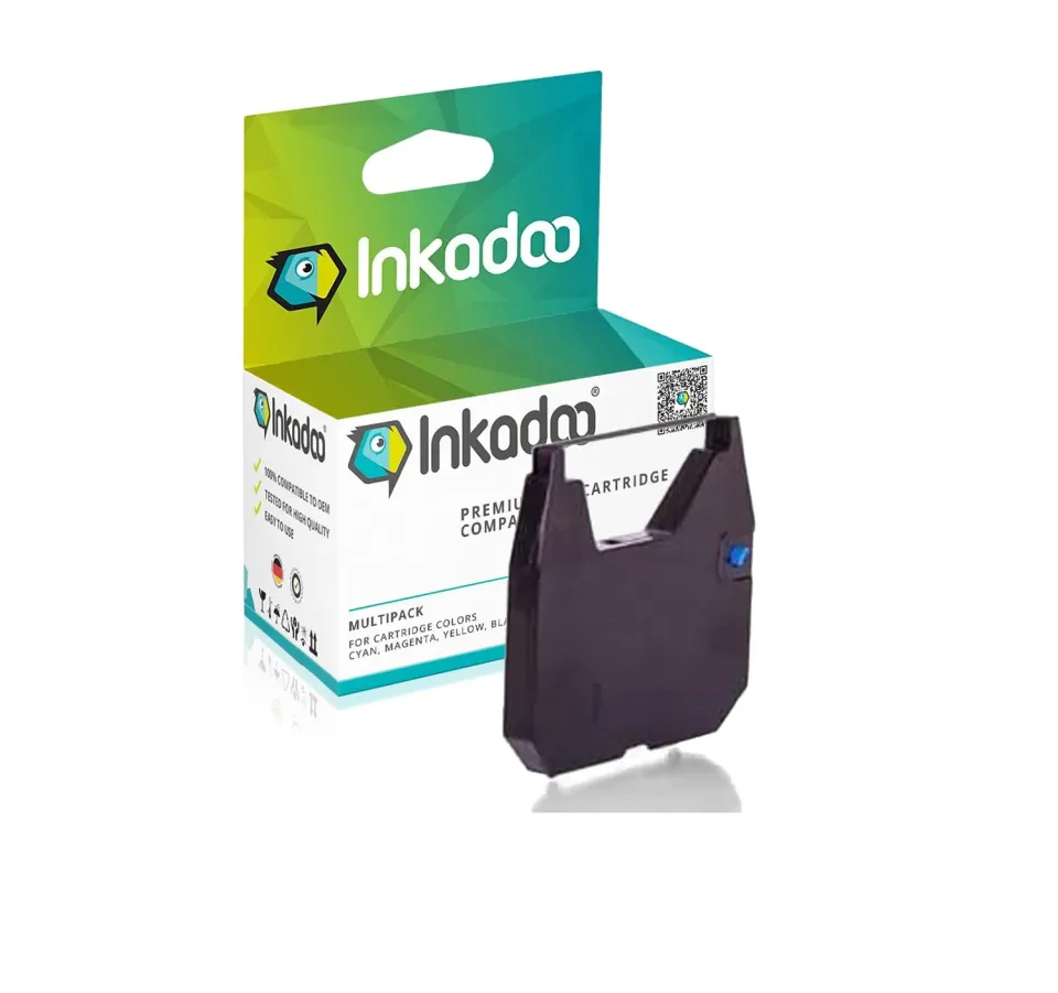 Inkadoo 1032 Farbband Schwarz für Brother Schreibmaschine kompatibel