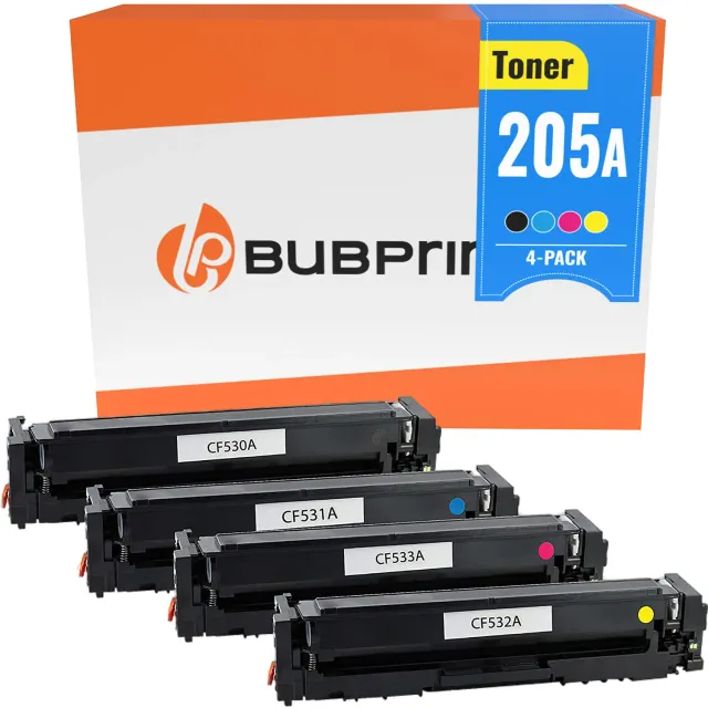 Bubprint 205A Toner 4er Pack CMYK für HP kompatibel