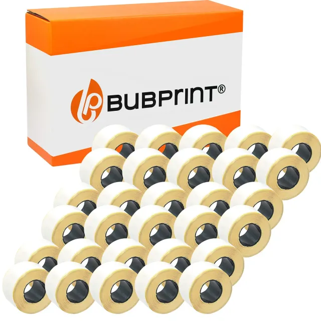 Bubprint 99010 Etiketten 28x89mm weiß