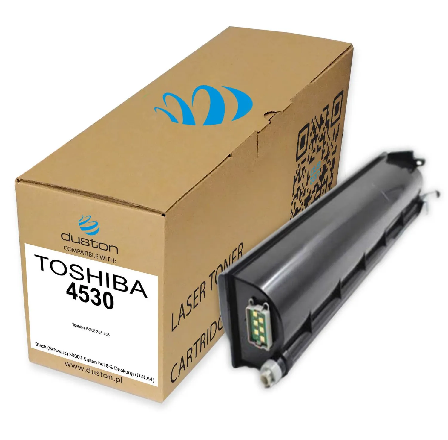 Duston 4530 T-4530 Toner Schwarz kompatibel Toshiba