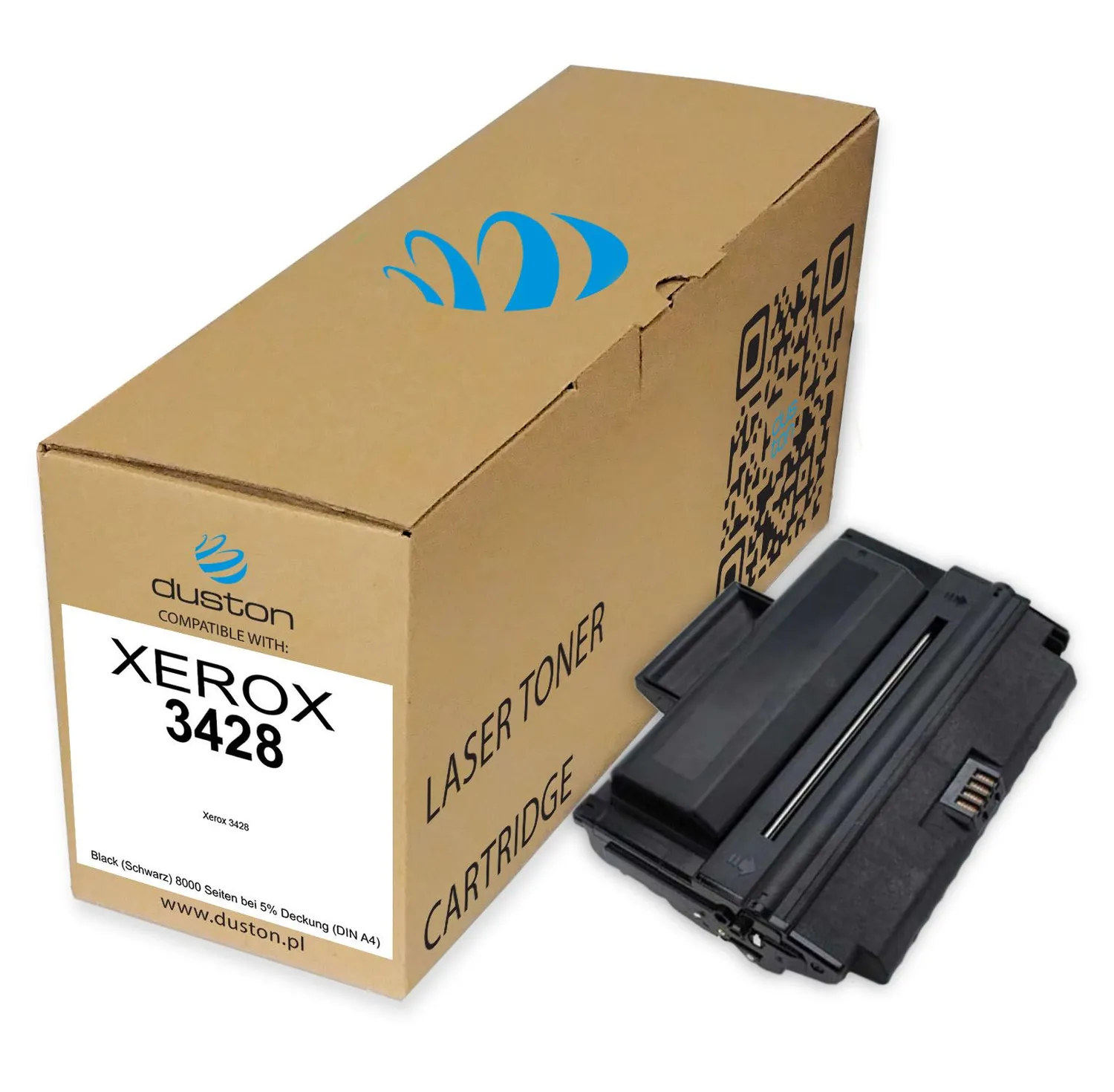 Duston 3428 106R01246 Toner Schwarz 5er-Pack kompatibel