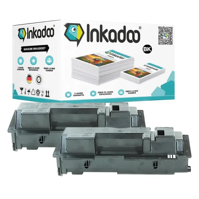 Inkadoo TK-18 Toner Doppelpack XXL kompatibel