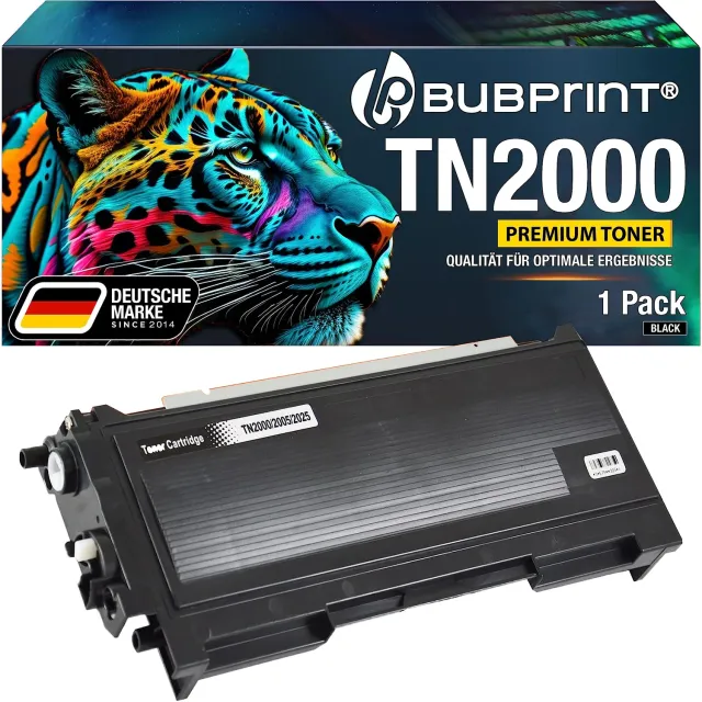 Bubprint TN-2000 Toner Schwarz kompatibel
