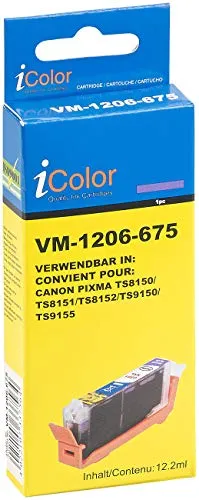 iColor CLI-581PB XXL Tintenpatrone photo-blau Einzelpack kompatibel