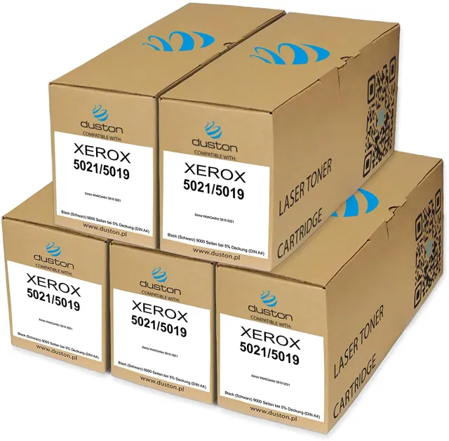 Duston 5021/5019 006R01573 Toner Schwarz 5er Pack