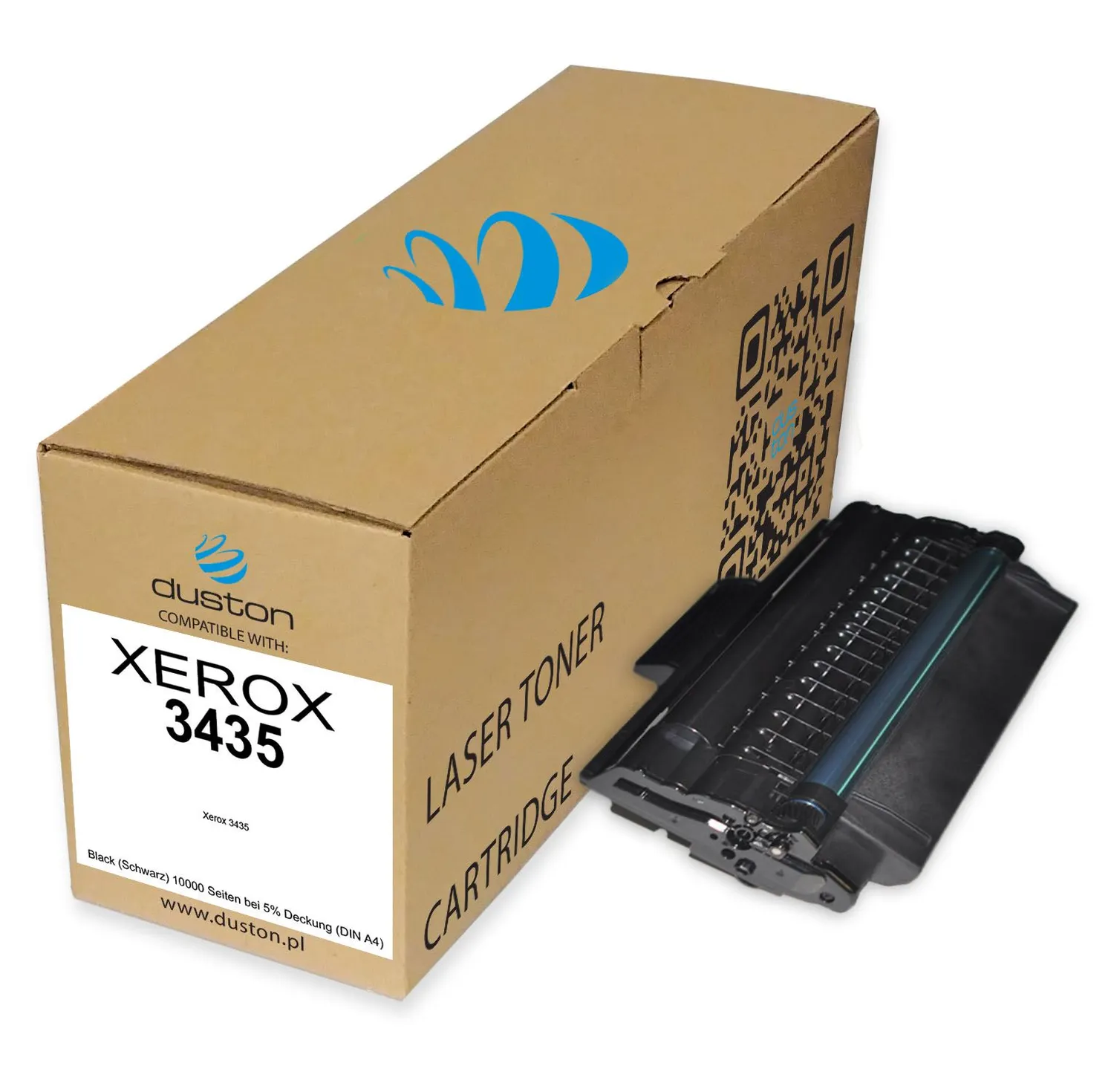 Duston 3435 106R01415 Toner Schwarz 3er für Xerox 3435