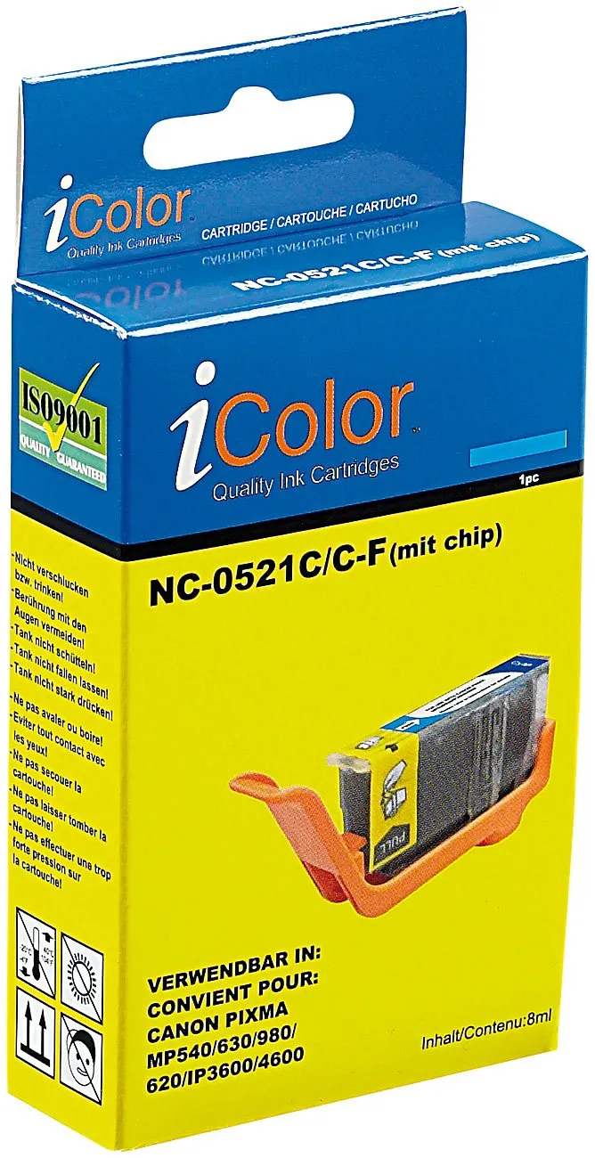 iColor CLI-521 Tintenpatrone mit Chip / ohne Chip
