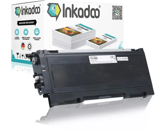 Inkadoo HL-2035 Tonerkartusche Schwarz XXL 5000 Seiten