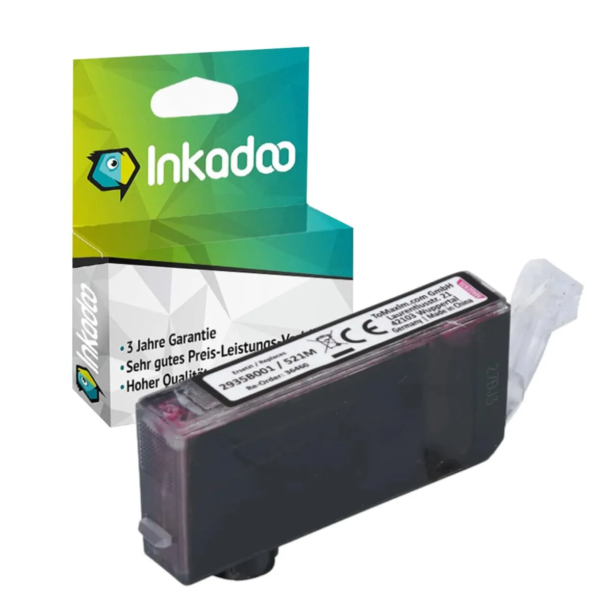 Inkadoo PGI-520 CLI-521 Tintenpatrone