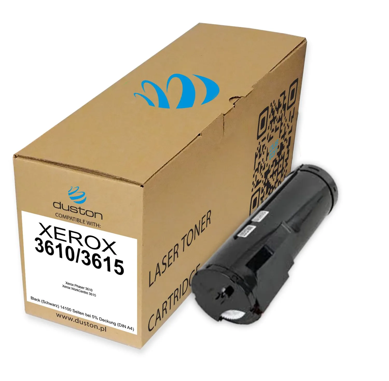 Duston 3610/3615 106R02723 Toner Schwarz kompatibel 3er Pack