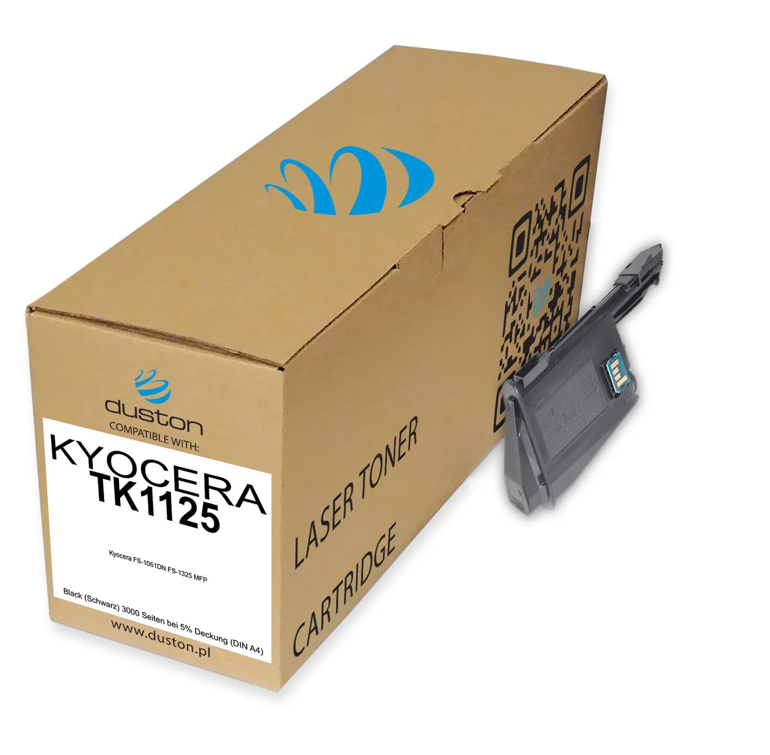 Duston TK1125 TK-1125 Schwarz Toner kompatibel