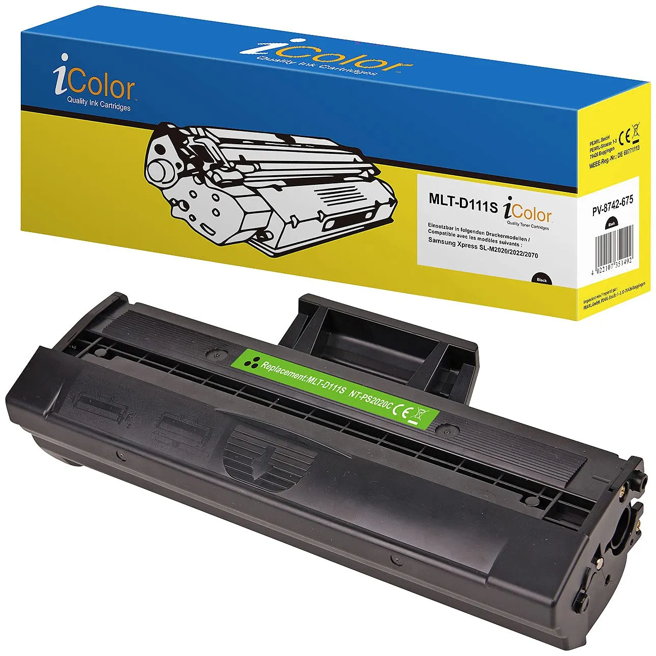 iColor MLT-D111S Toner Schwarz kompatibel für Samsung Xpress